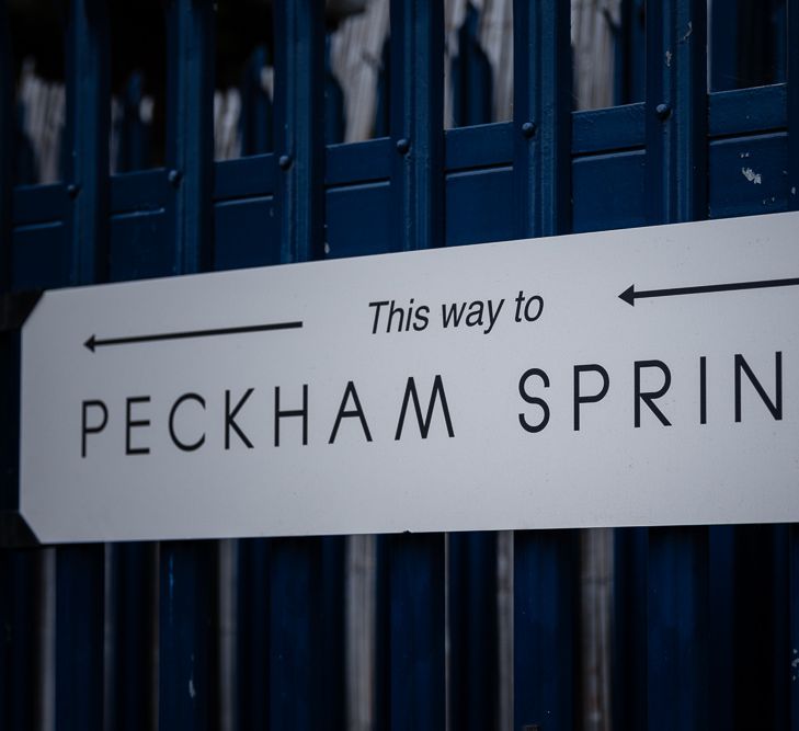 Peckham Springs Sign Post