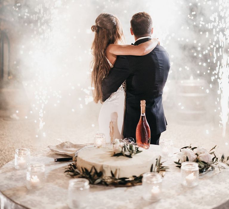 Amazing sparklers for couples first dance