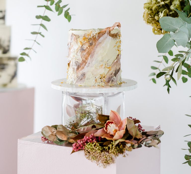 Wedding Dessert Table // Environmentally Conscious Wedding Venue Casterley Barn In Wiltshire Organic Working Farm Stylish Barn Wedding Venue Images Lydia Stamps