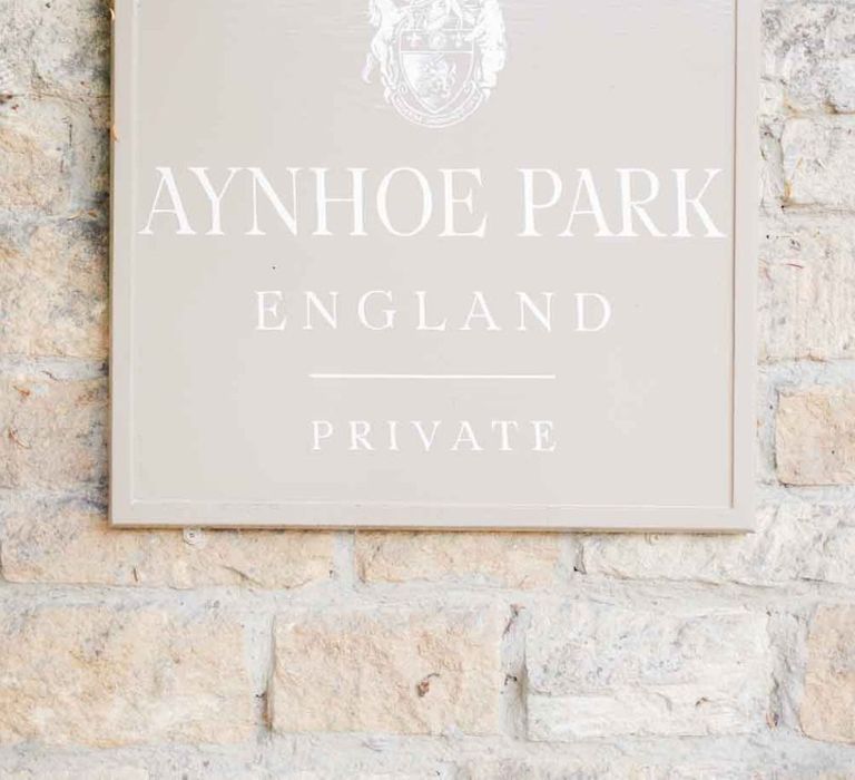 Aynhoe Park wedding venue in Cotswolds for whimsical wedding