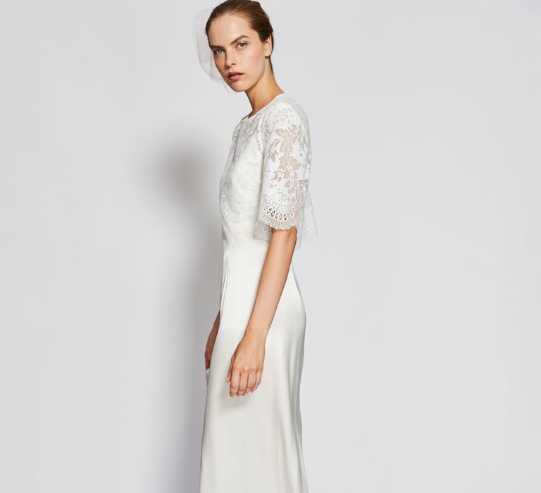 Charlie Brear Day For Night Collection // Kula Dress By Charlie Brear // Minimal Bridalwear Wedding Dress Occasionwear Dress By Charlie Brear