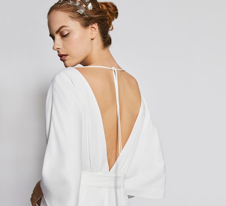 Charlie Brear Day For Night Collection // Nyika Dress By Charlie Brear // Minimal Bridalwear Wedding Dress Occasionwear Dress By Charlie Brear