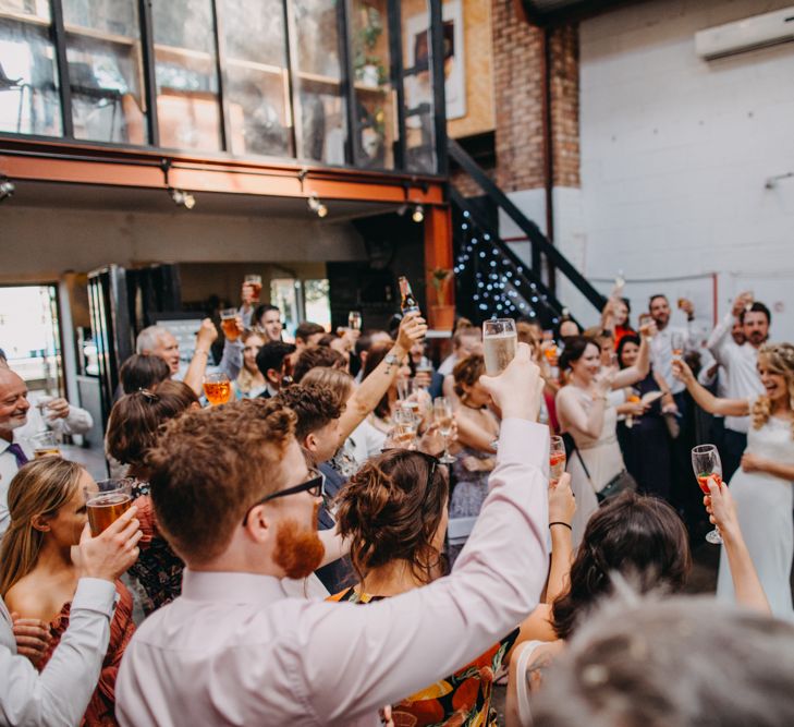 Wedding Guest Champagne Toasts