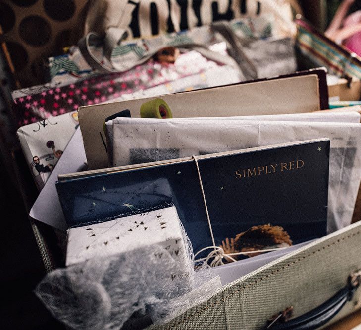 Vinyls and cards box