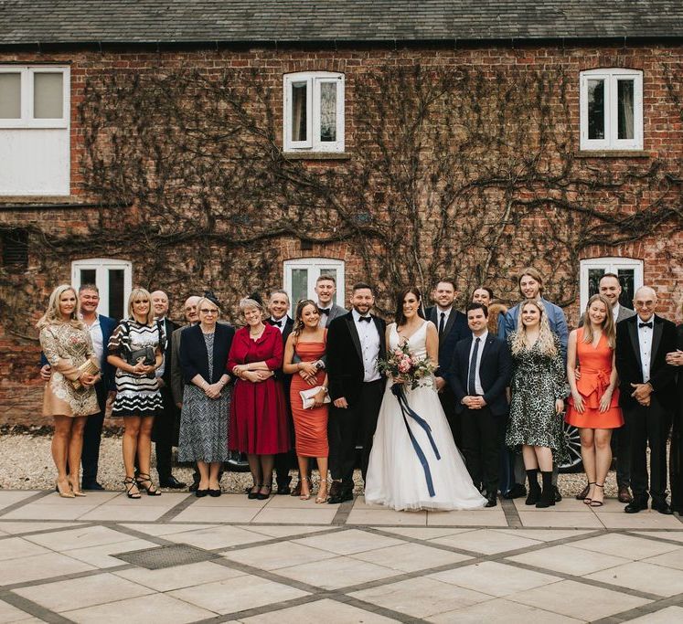 20 guests at intimate Healing Manor wedding