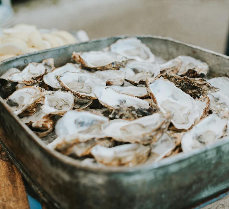 Oyster Bar At Wedding