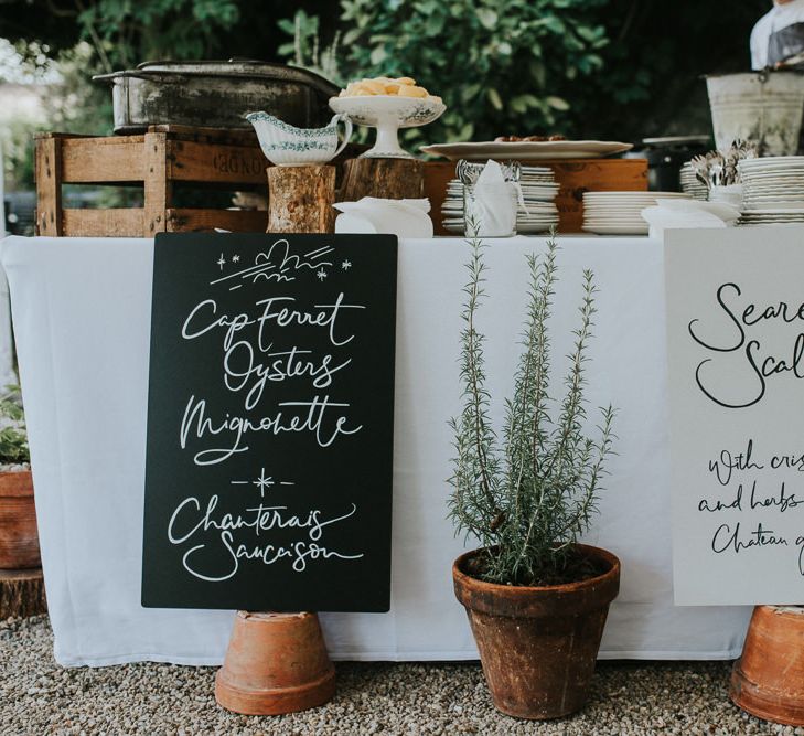 Seafood Station At Wedding