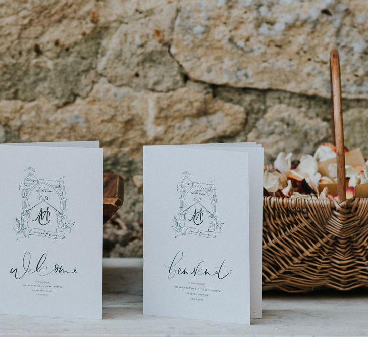 Bespoke Handwritten Stationery And Signage For Wedding By Lamplighter London