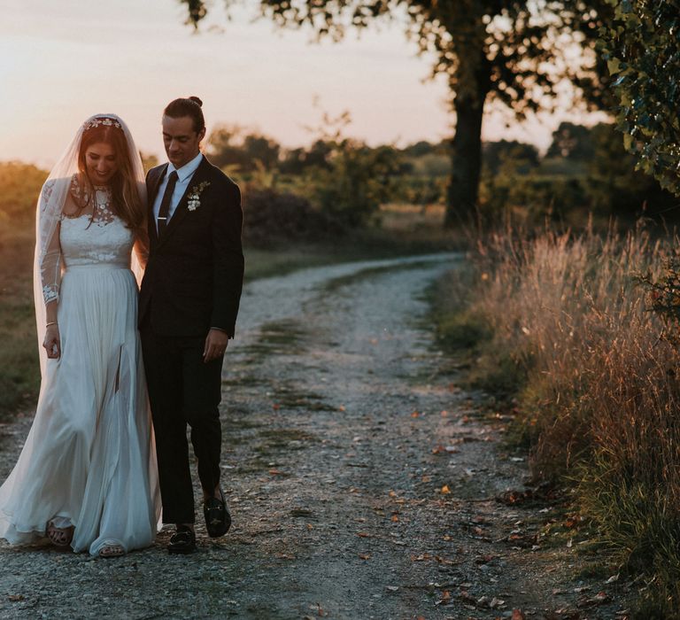 Bride In Catherine Deane Separates