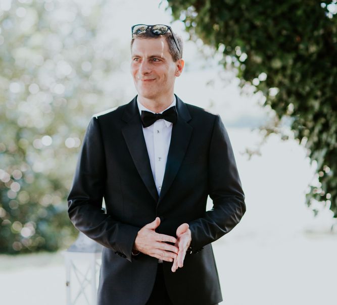 Groom in Tuxedo