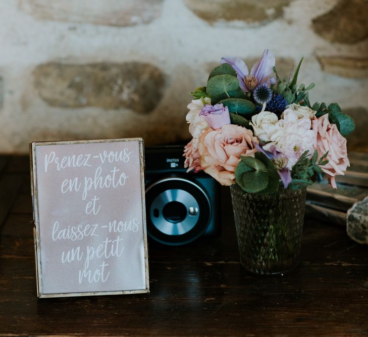 Polaroid Camera Guest Book