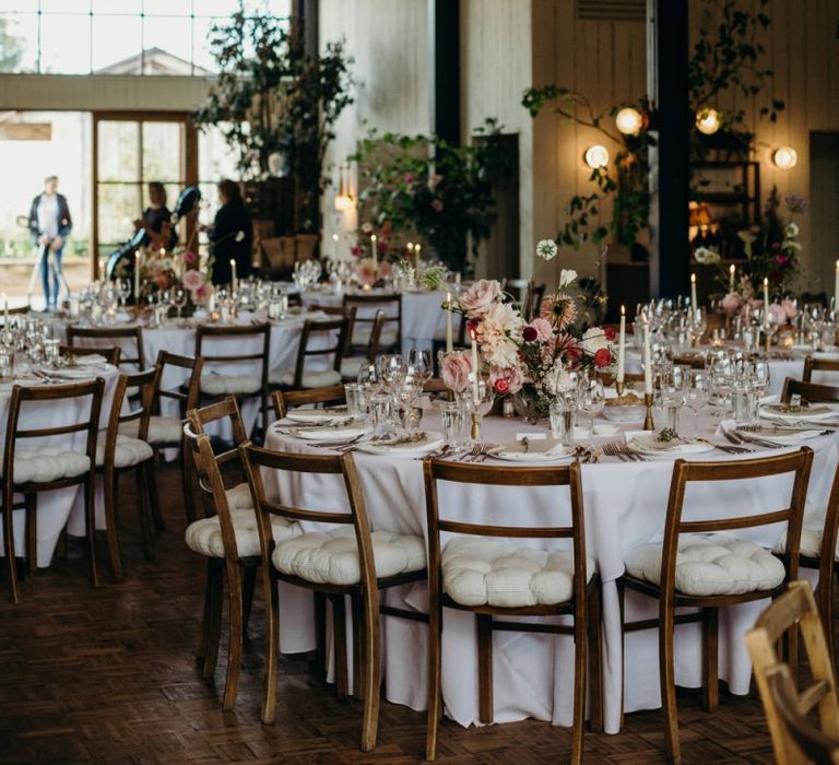 Soho Farmhouse wedding reception