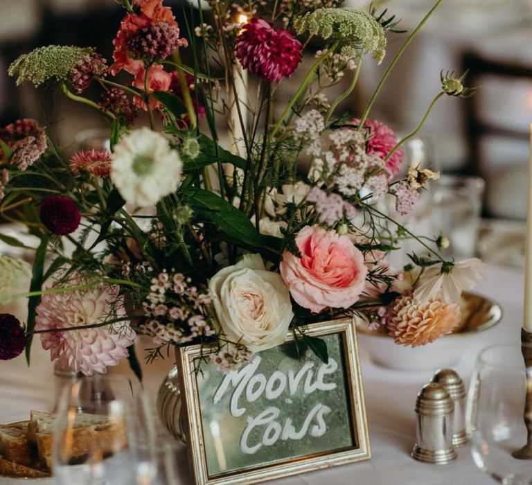 Wildflower Centrepiece Table Decor