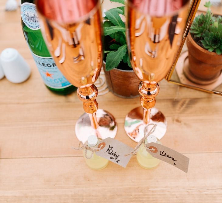 Luggage Name Tags | Fun Stretch Tent Reception on Primary School Field in Sheffield |  Tub of Jelly Photography