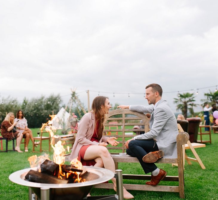 Wedding Guests | Fun Stretch Tent Reception on Primary School Field in Sheffield |  Tub of Jelly Photography