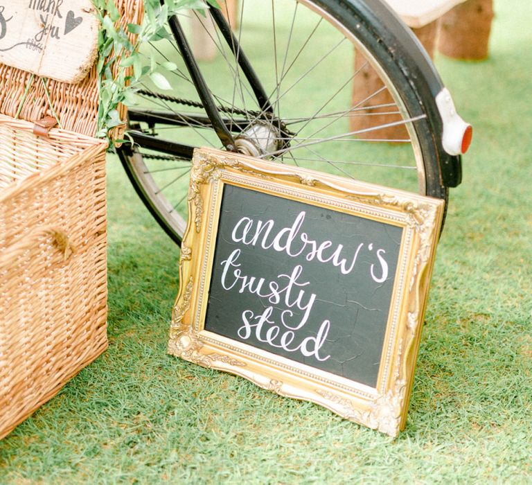 Vintage Bicycle Wedding Decor