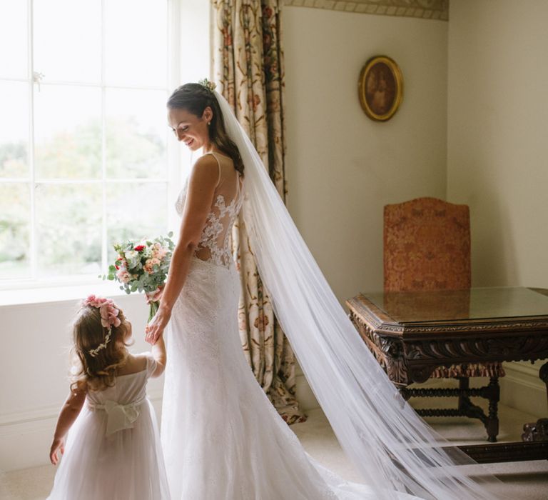 Bride Getting Ready on the Morning of the Wedding