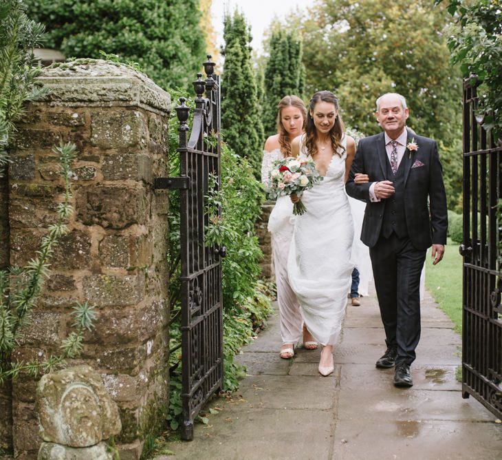 Bridal Entrance in Cymbeline Paris Wedding Dress