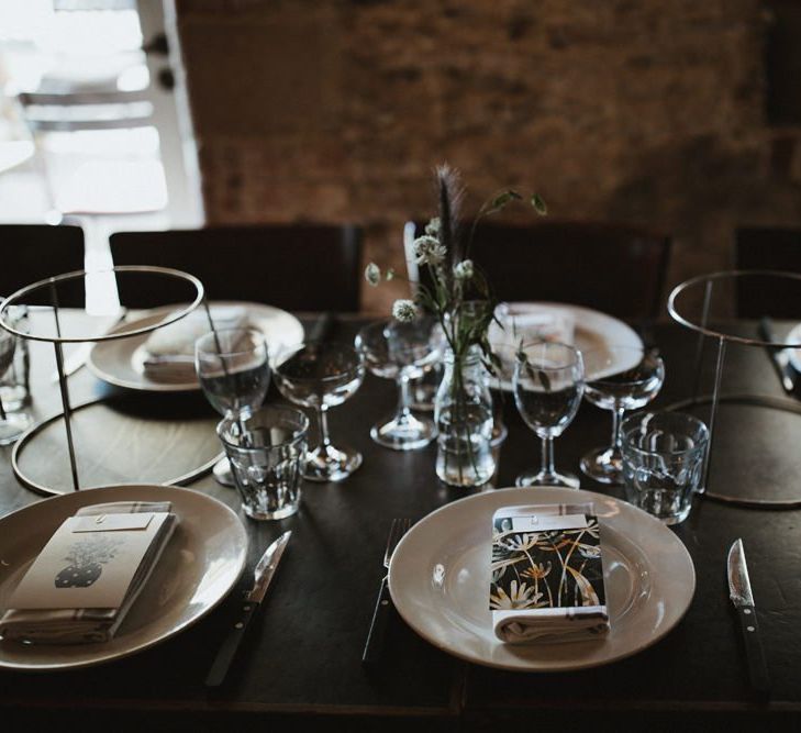 Table Place Setting For Wedding In Somerset