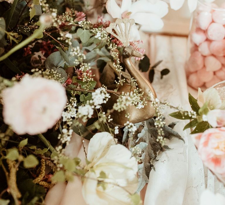 Wedding Flowers | Classical Springtime Romance Inspiration at Butley Priory by Brown Birds Weddings | Jess Soper Photography