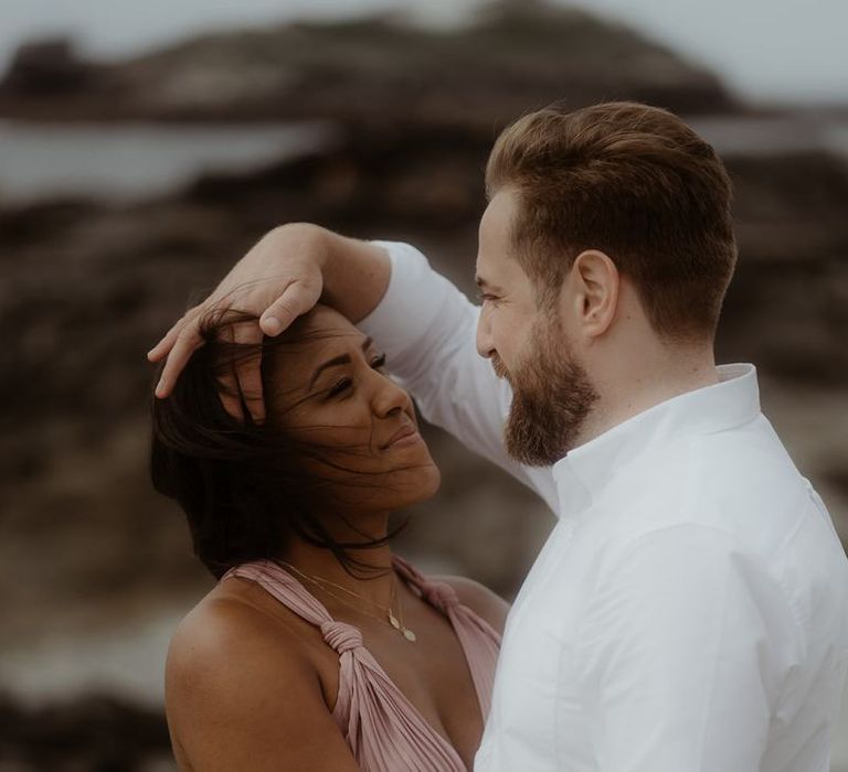 Intimate beach portraits by Emily Black Photography