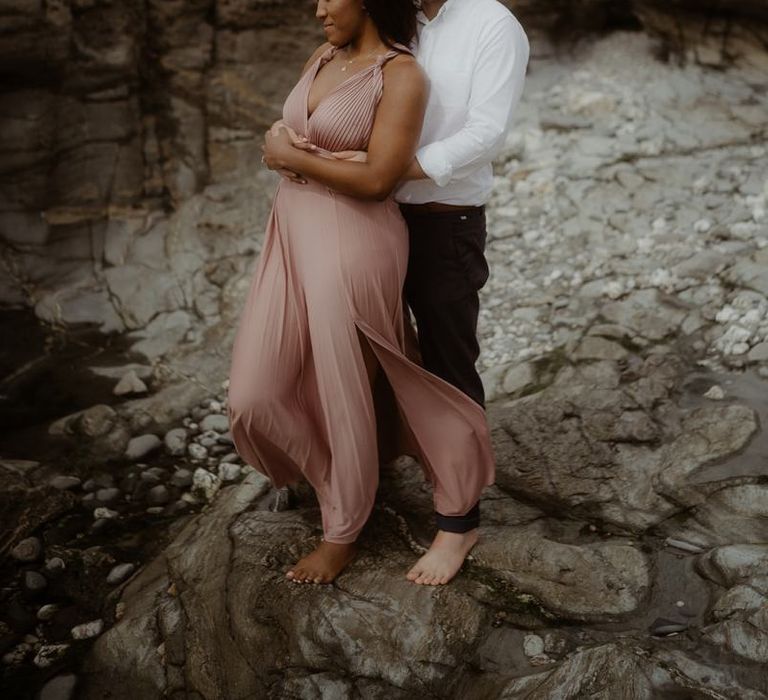 Emily Black Photography engagement shoot in Cornwall