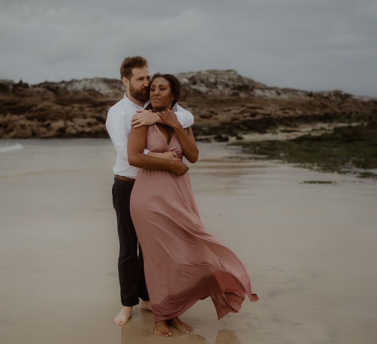 Engagement session in Cornwall