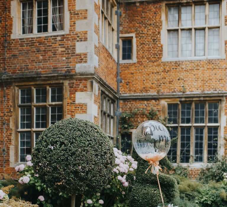 Vintage Bicycle Wedding Decor // Vow Renewal At Doddington Hall With Bride In Alan Hannah With Brightly Coloured Florals And Images From Magda K Photography