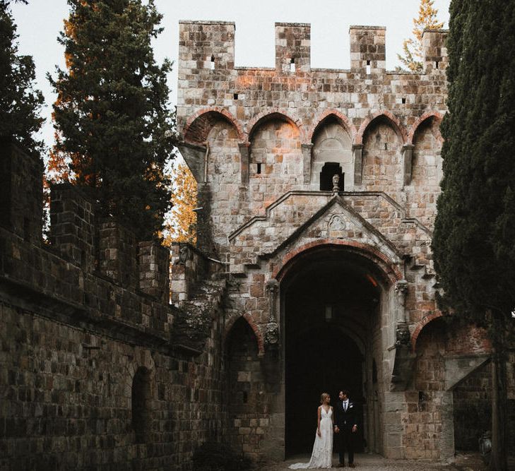 Tuscan Castle Destination Wedding In Italy // Images From James Frost Photography