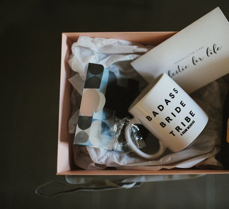 Bride Box For Wedding Morning // Image By James Frost Photography