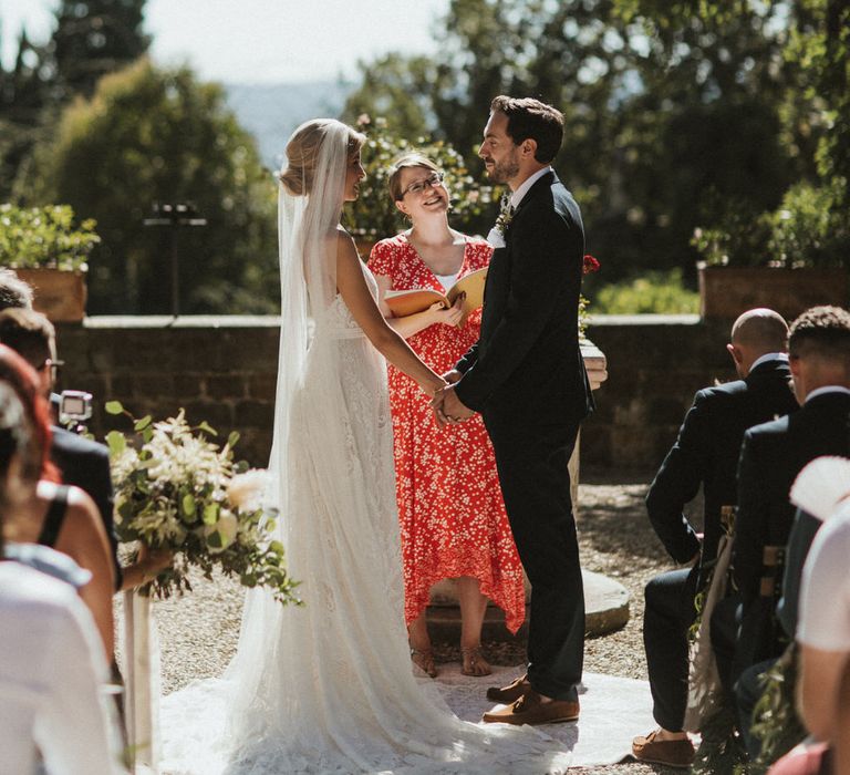 Tuscan Castle Destination Wedding In Italy // Image by James Frost Photography