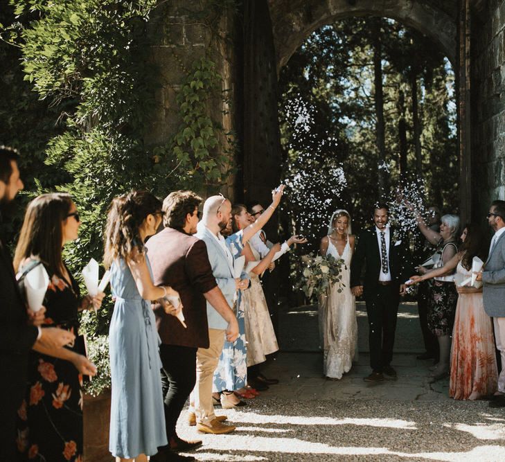 Tuscan Castle Destination Wedding In Italy // Image by James Frost Photography