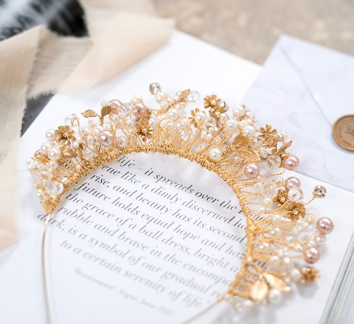 Statement Gold Headdress