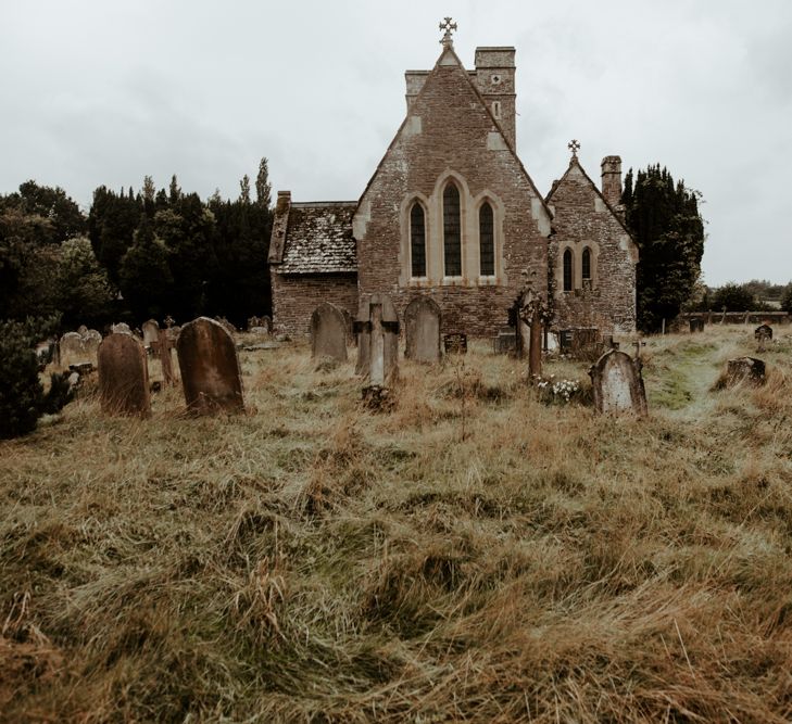 Welsh church wedding