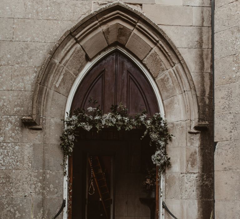 Wedding flowers for church ceremony