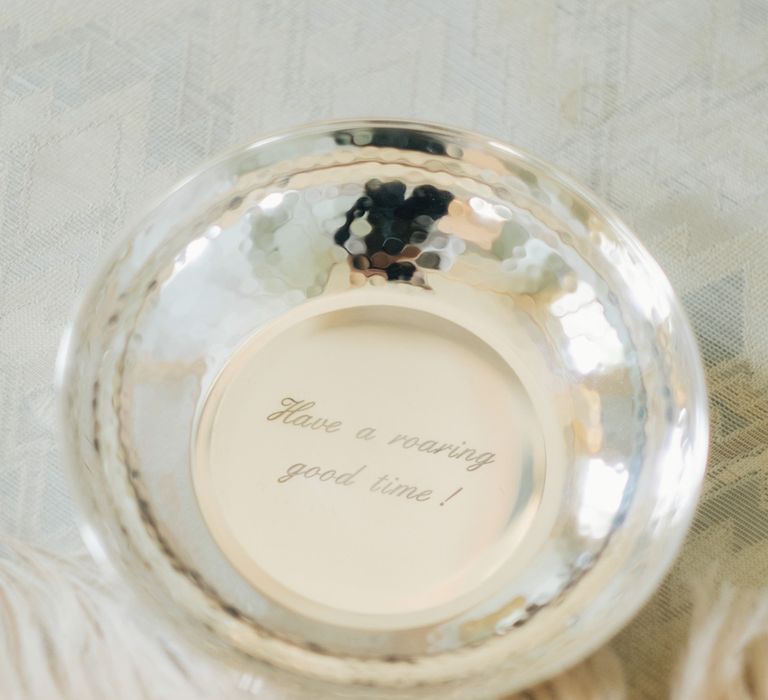 Have a Roaring Time Silver Trinket Dish | Glamorous, Roaring Twenties, Great Gatsby Inspired Wedding at Villa Borromeo  in Italy | Matrimoni all’Italiana Photography