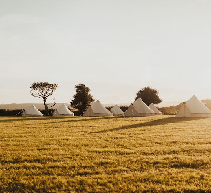 Glamping for wedding guests