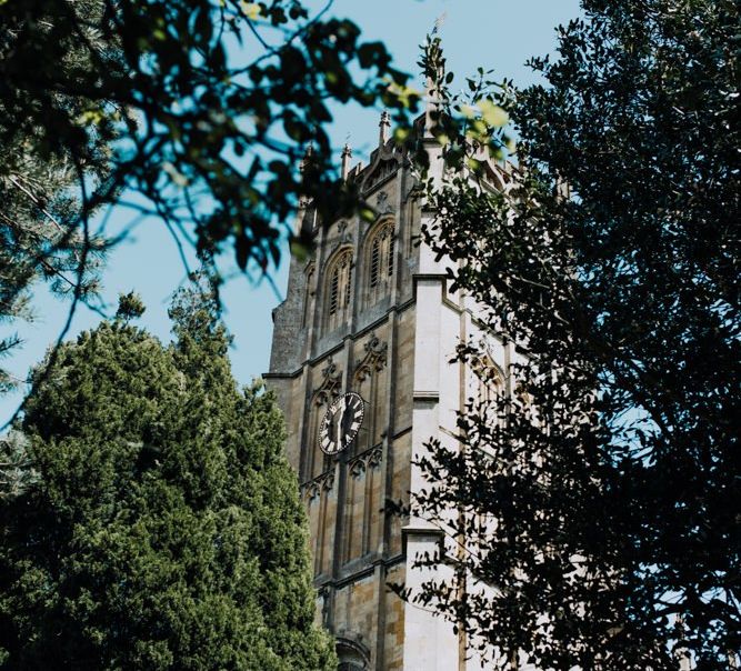 Church Wedding Ceremony in The Cotswolds