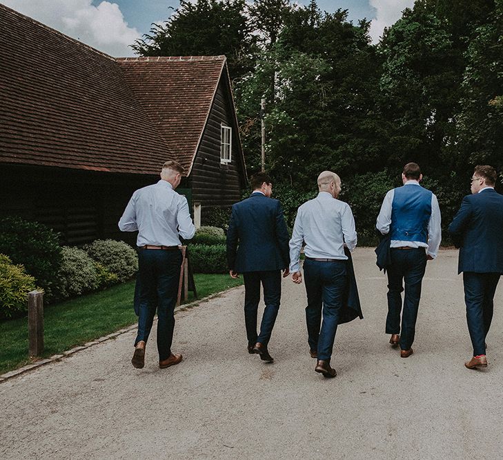 Groomsmen Walking Down the Lance