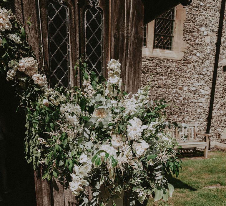 Church Wedding Flower Arrangement