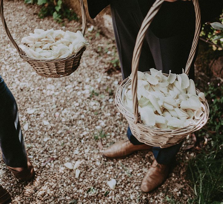 Confetti Filled Baskets