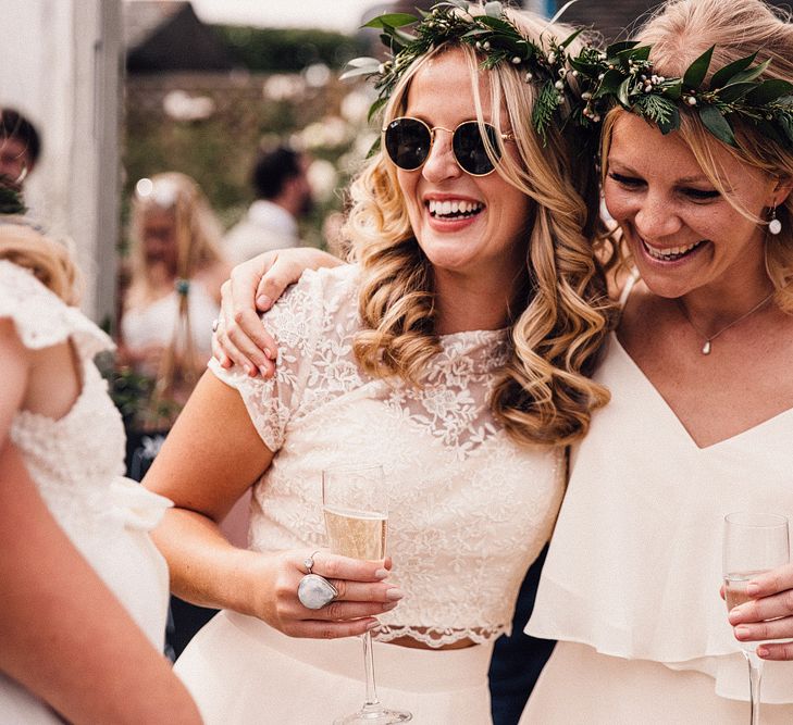 Clear Span Marquee For A Summer Wedding With Bride In 'Sasha' By Made With Love Bridal From Heart Aflutter Images From Samuel Docker Photography