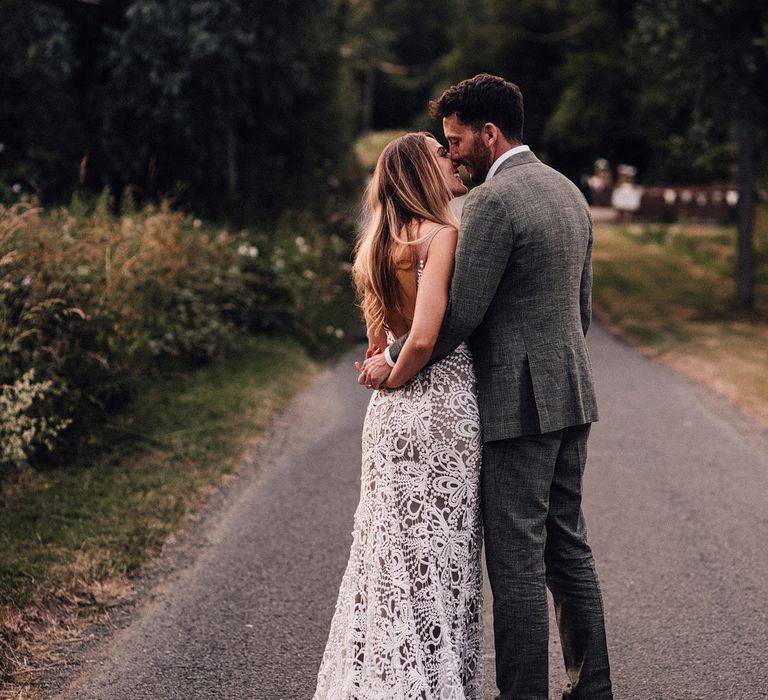 Bride In 'Sasha' By Made With Love Bridal From Heart // Image By Samuel Docker Photography