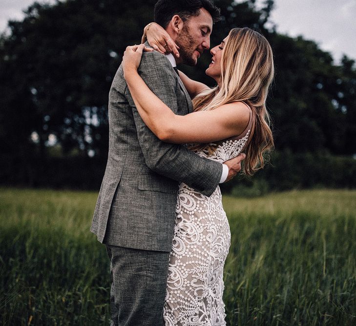 Bride In 'Sasha' By Made With Love Bridal From Heart // Image By Samuel Docker Photography