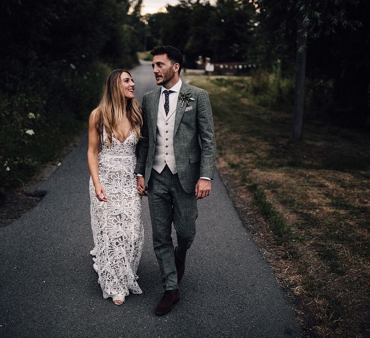 Bride In 'Sasha' By Made With Love Bridal From Heart // Image By Samuel Docker Photography