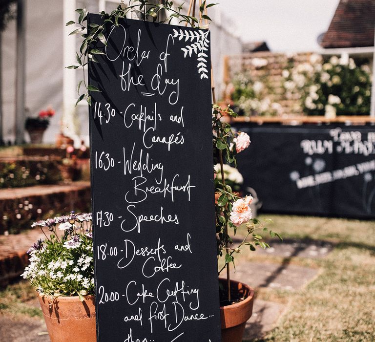 Clear Span Marquee For A Summer Wedding // Image By Samuel Docker Photography