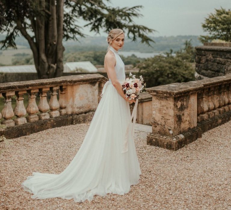 Stella McCartney Wedding Dress With Charlie Brear Skirt Over Lay