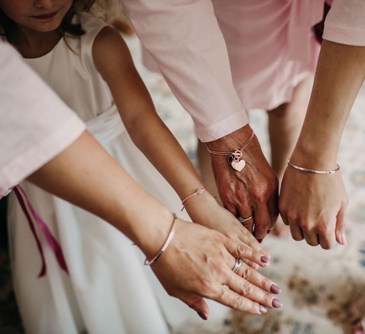 Bridesmaid gifts | Northamptonshire wedding at Plum Park Hotel | Wtoo by Watters from Serendipity Brides | Spindleberry Flowers | Photography by Ania Ames