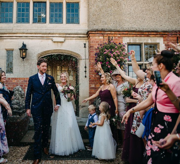 Confetti | Northamptonshire wedding at Plum Park Hotel | Wtoo by Watters from Serendipity Brides | Spindleberry Flowers | Photography by Ania Ames