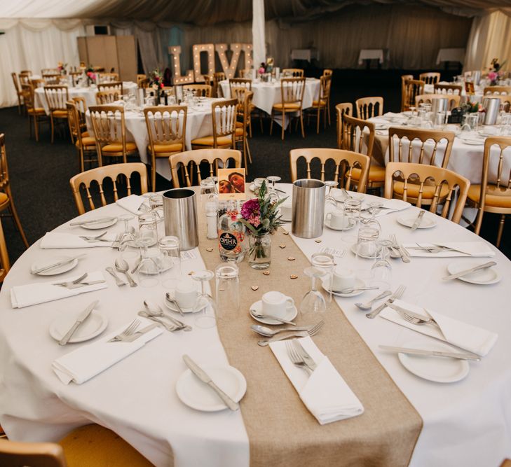 Table Decor | Northamptonshire wedding at Plum Park Hotel | Wtoo by Watters from Serendipity Brides | Spindleberry Flowers | Photography by Ania Ames